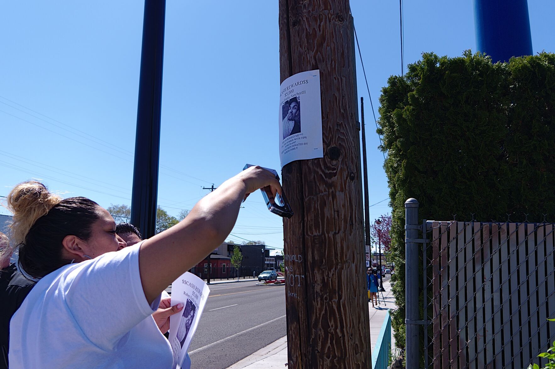Posting Ruben Sanchez flyer
